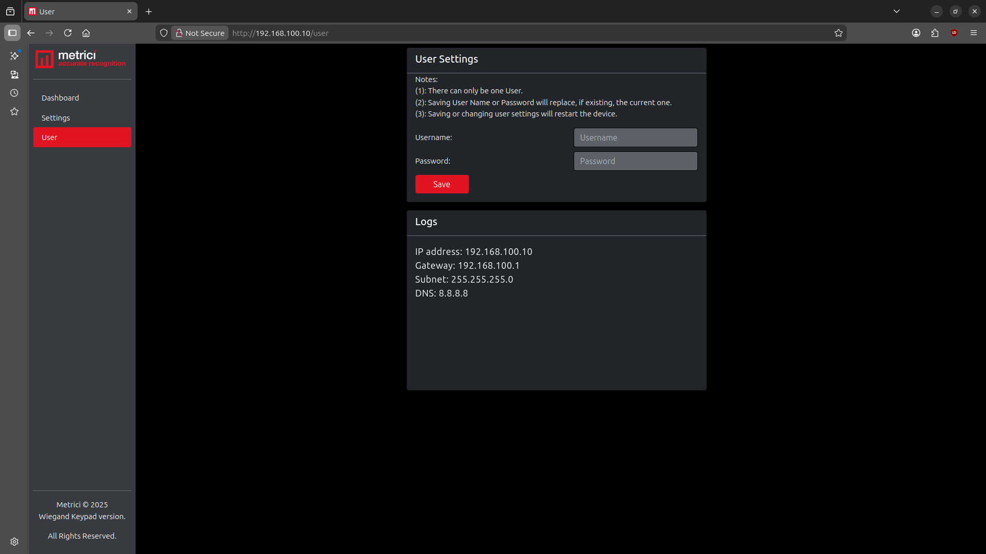 Software Screenshot