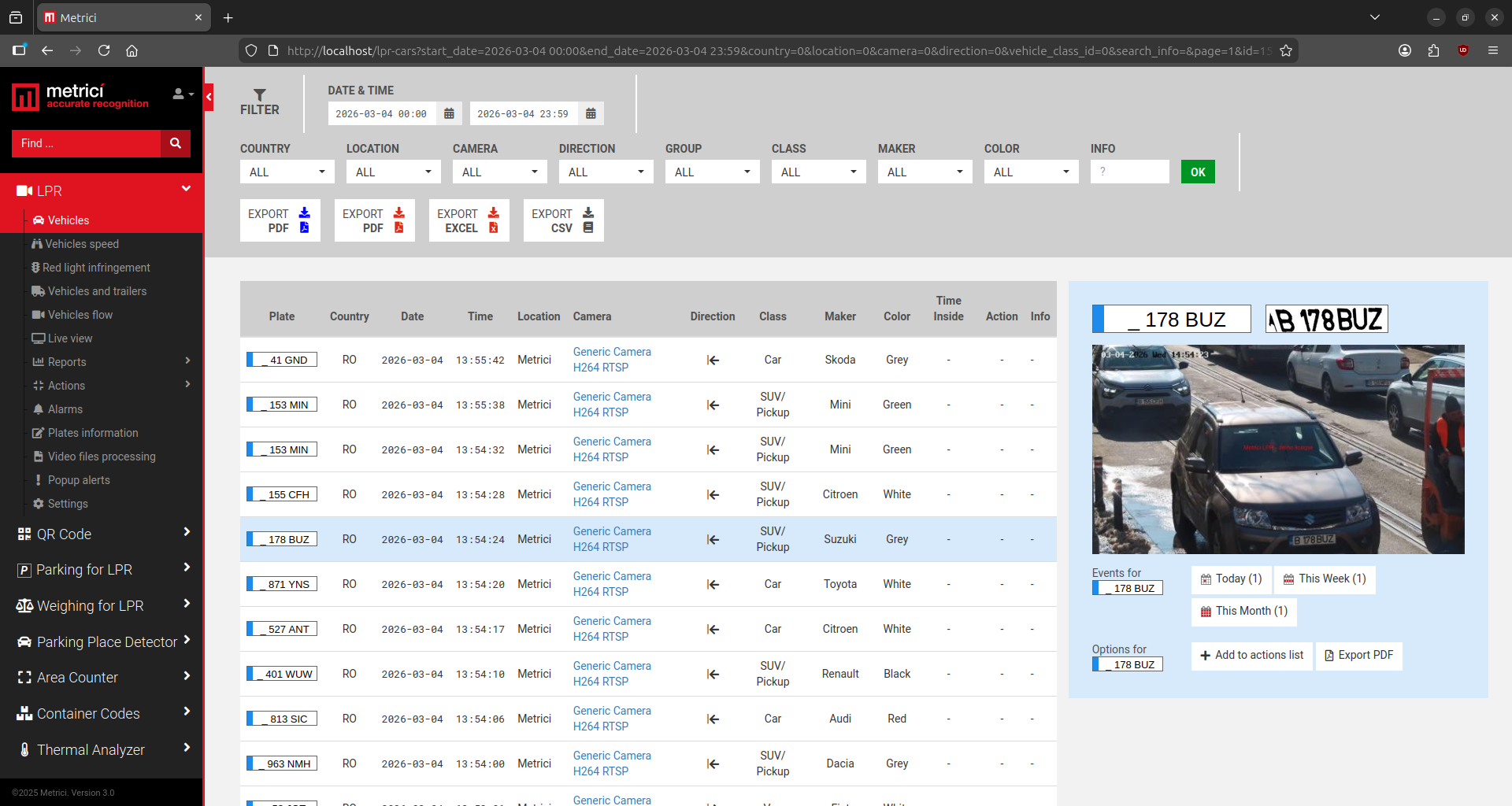 Software Screenshot